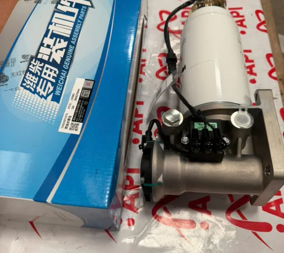 Bơm tay nhiên liệu ( dầu ) bằng điện xe xúc lật Lonking 876 hàng chính hãng