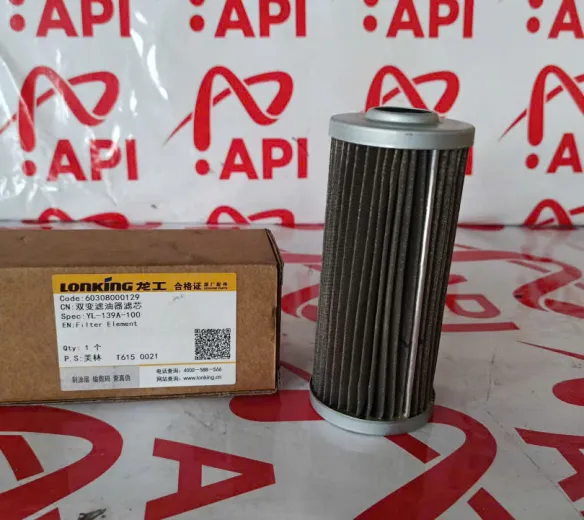 Lọc hồi hộp số xe xúc lật LonKing 50NC mã 60308000129