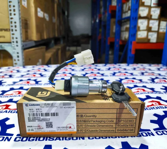 Ổ khóa đề xe nâng LiuGong 34B0474