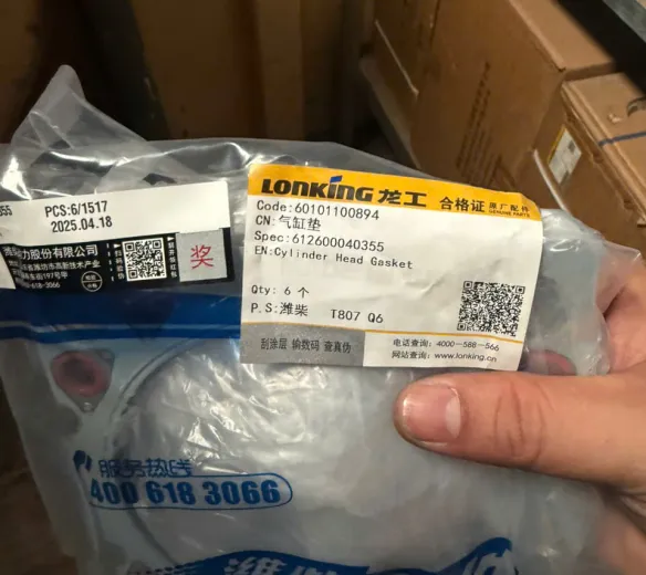 Ron mặt máy ( quy lát ) WP10 hàng chính hãng Weachai