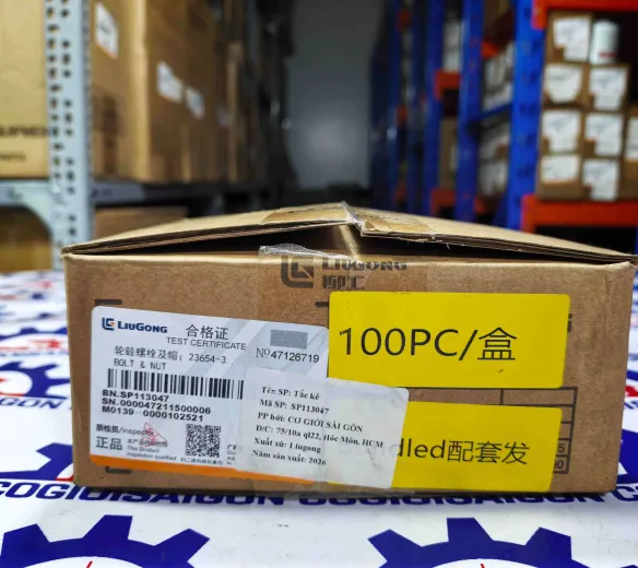 Tắc kê (bu lông) bánh xe nâng LiuGong hàng chính hãng mã SP113047 