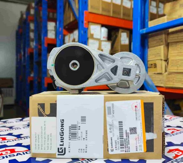 Tăng đai động cơ cummins 9.3 xe xúc lật Liugong hàng chính hãng